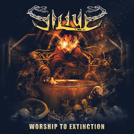 Silius-Worship to Extinction-Album Cover