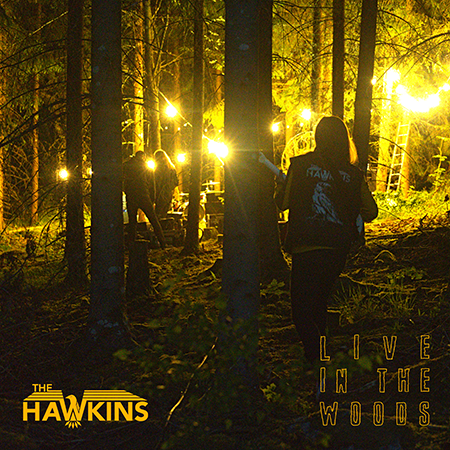 The Hawkins-Live In The Woods-Artwork