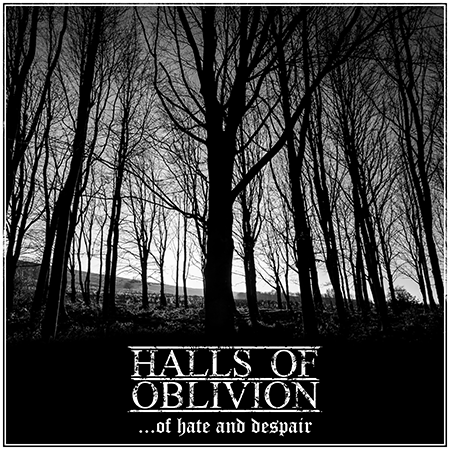 Halls of Oblivion-Of Hate and Despair-Artwork