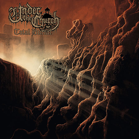 Under The Church - Total Burial - Artwork