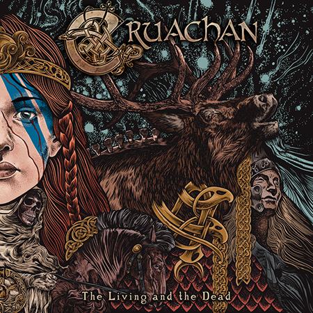 Cruachan-The Living and the Dead-Artwork