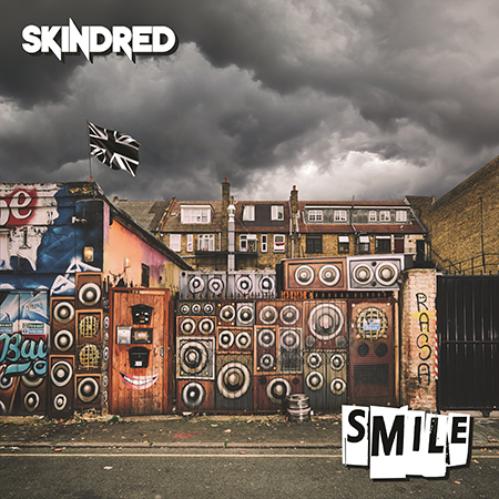 Graffiti Wall on Skindred shoot by Dean Chalkley